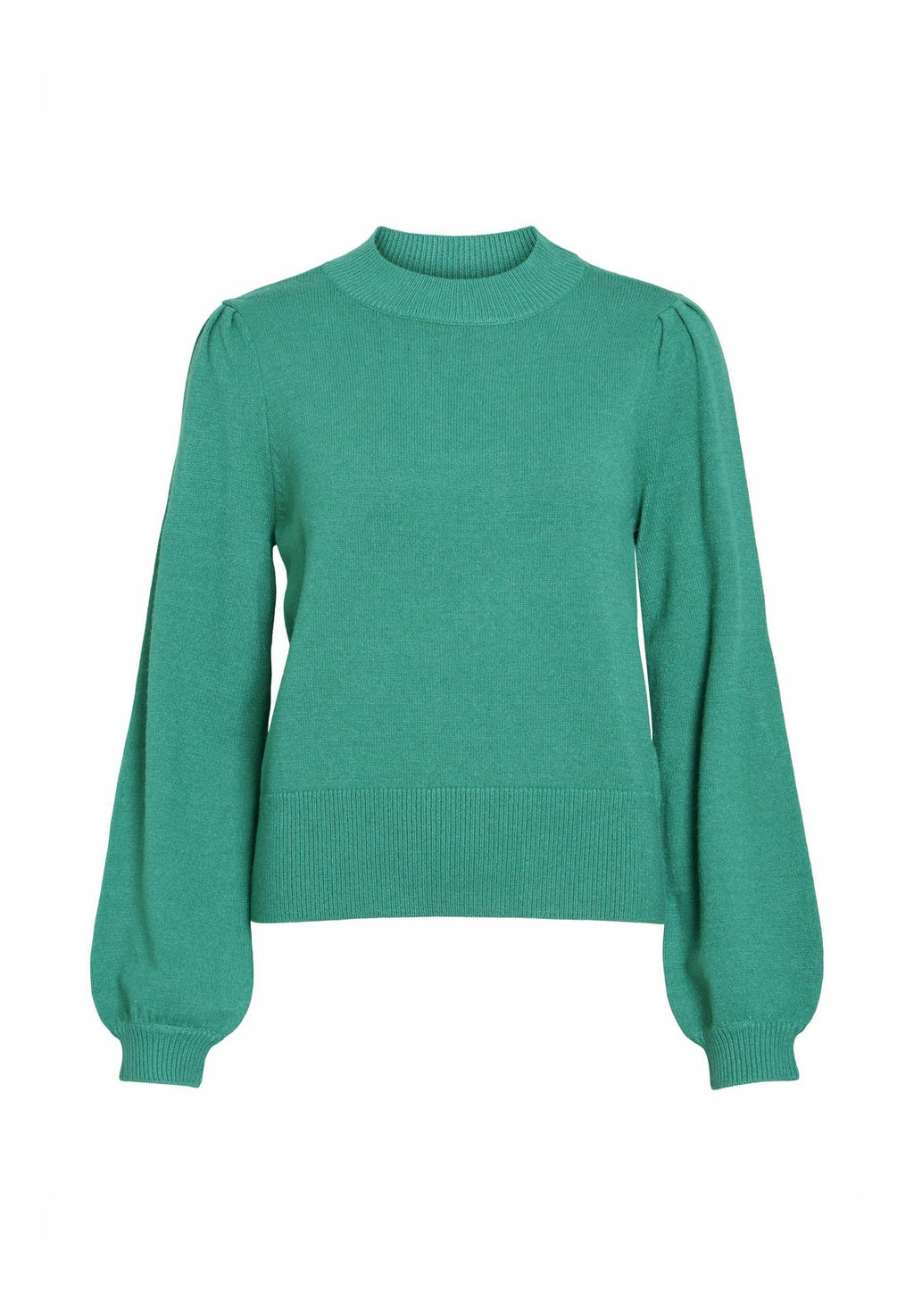 VILA VIRIL TURTLE-NK BALLOON L/S TOP - NOOS