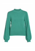 VILA VIRIL TURTLE-NK BALLOON L/S TOP - NOOS