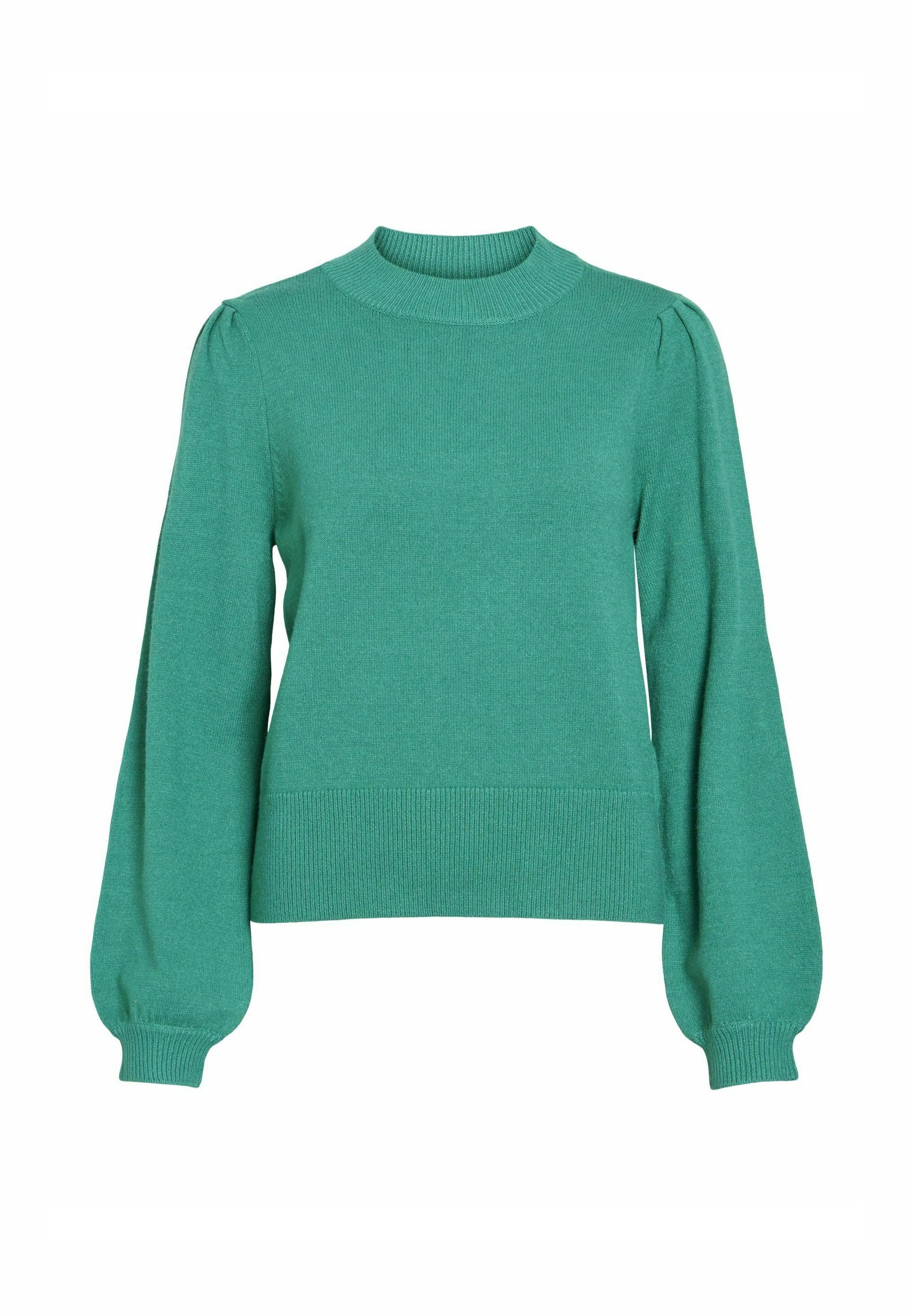 VILA VIRIL TURTLE-NK BALLOON L/S TOP - NOOS