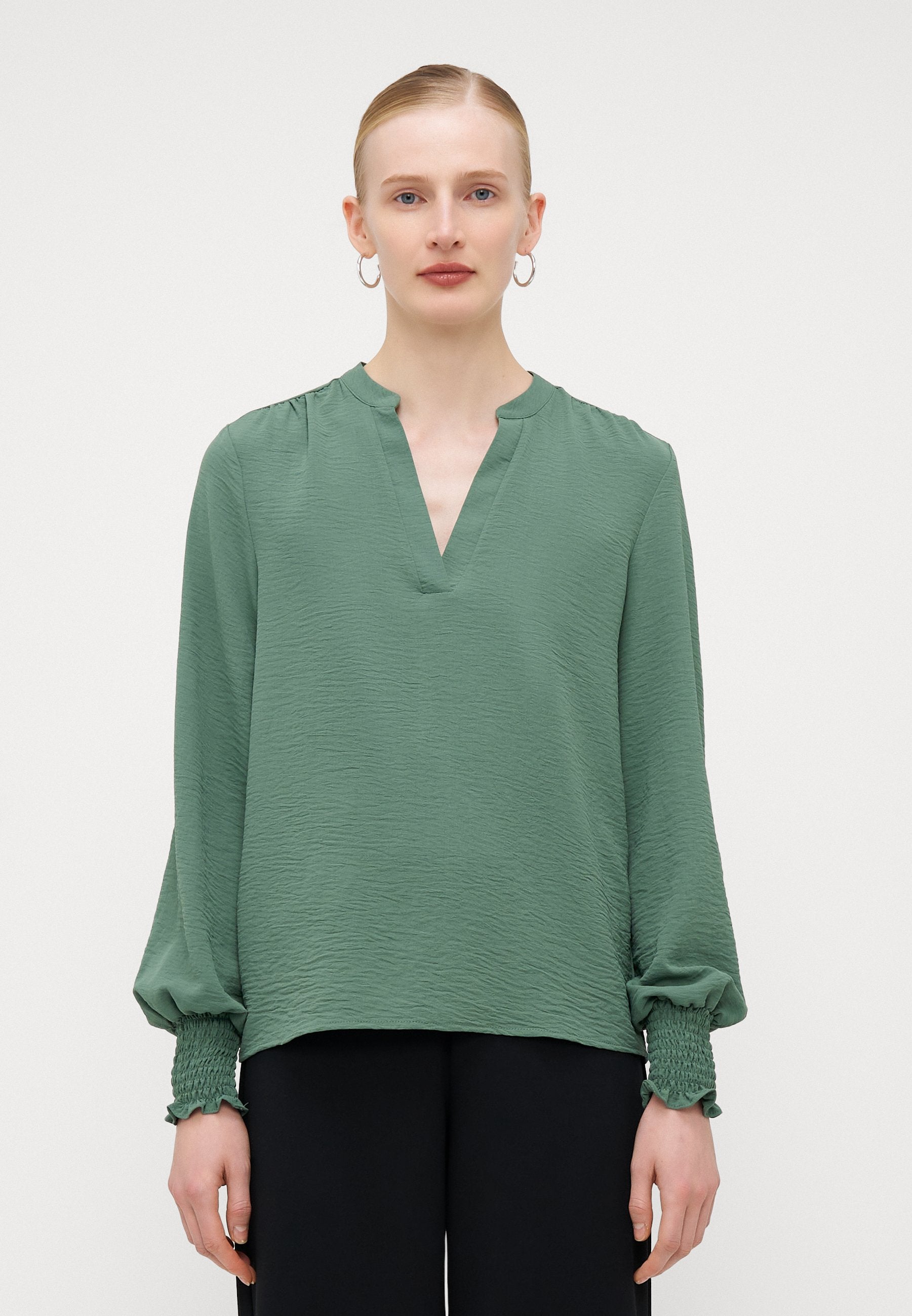 ONLMETTE V NECK SMOCK Media 3