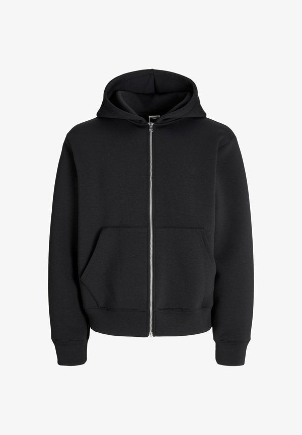 Jack & Jones Zip Zip - Zip-up sweatshirt - black