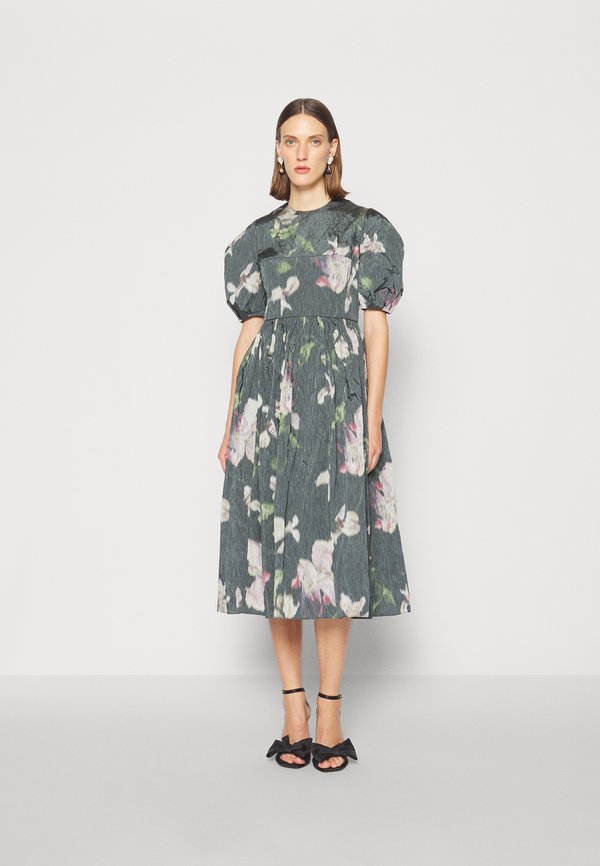 Erdem SHORT SLEEVE DRESS VOLUME SKIRT