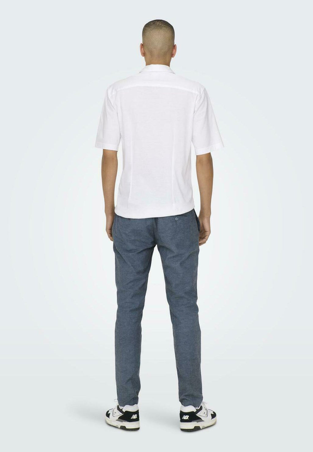 Chino ONSMARK Tapered Fit Linen Media 4