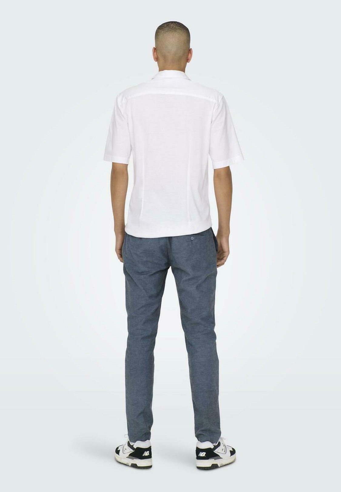 Chino ONSMARK Tapered Fit Linen Media 4