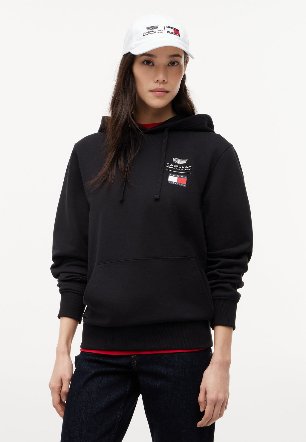 TH X CADILLAC FORMULA 1 TEAM LOGO HOODIE UNISEX Media 5