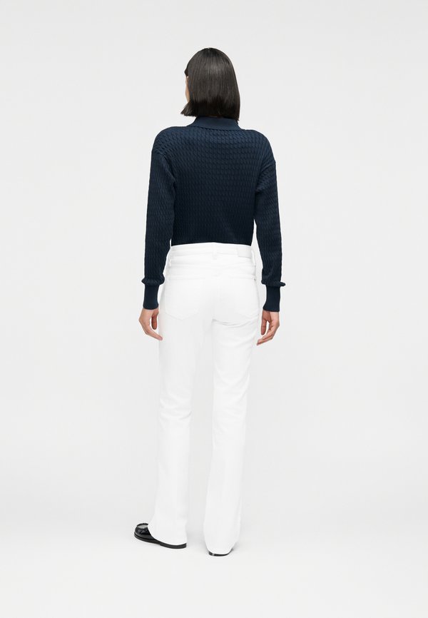 Tommy Hilfiger MID RISE BOOTCUT WHITE JEANS