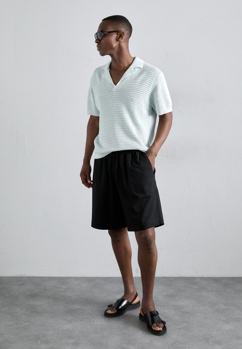 J.LINDEBERG ETHAN OPEN COLLAR