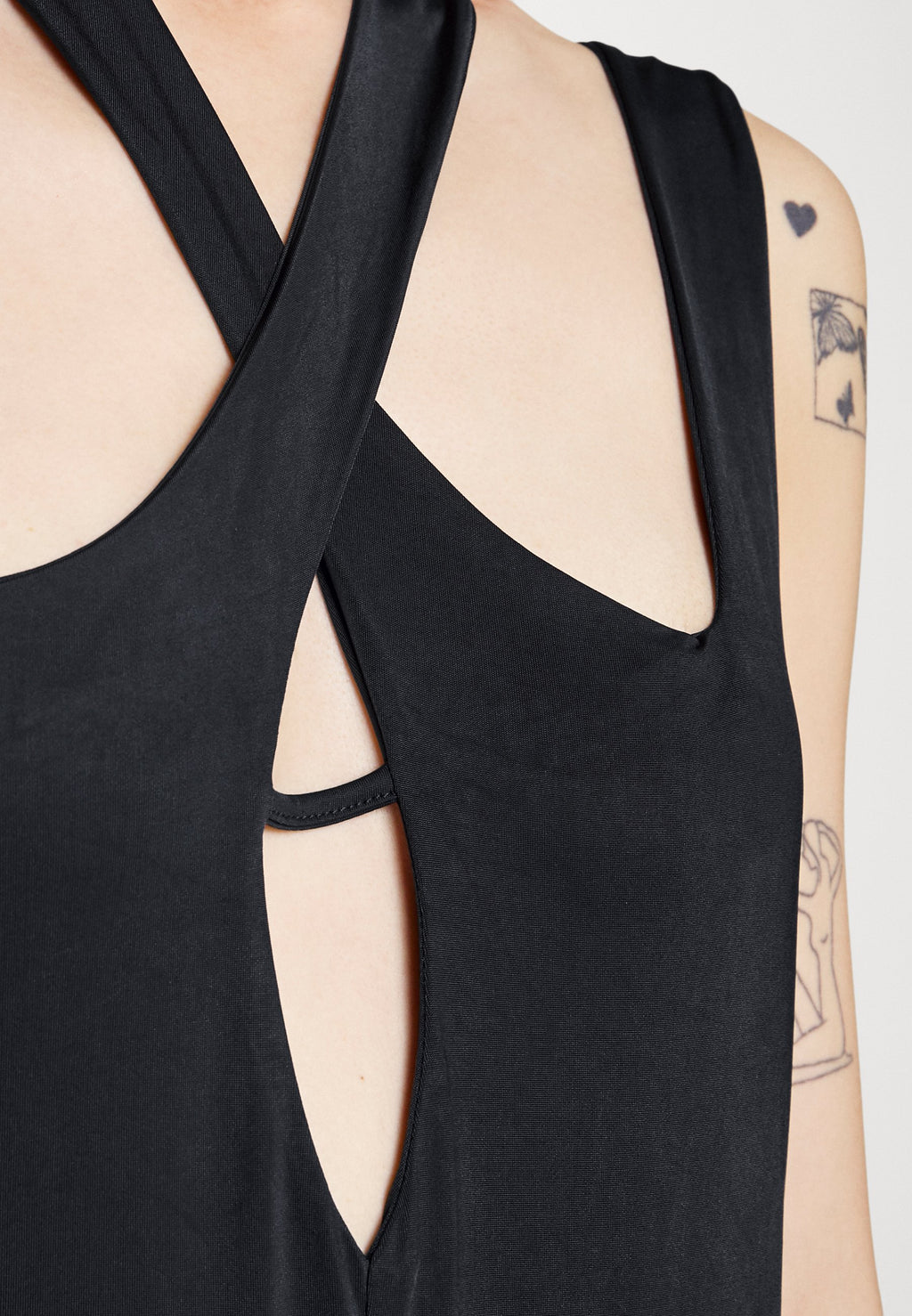 WAL G. ASH CUT OUT JUMPSUIT