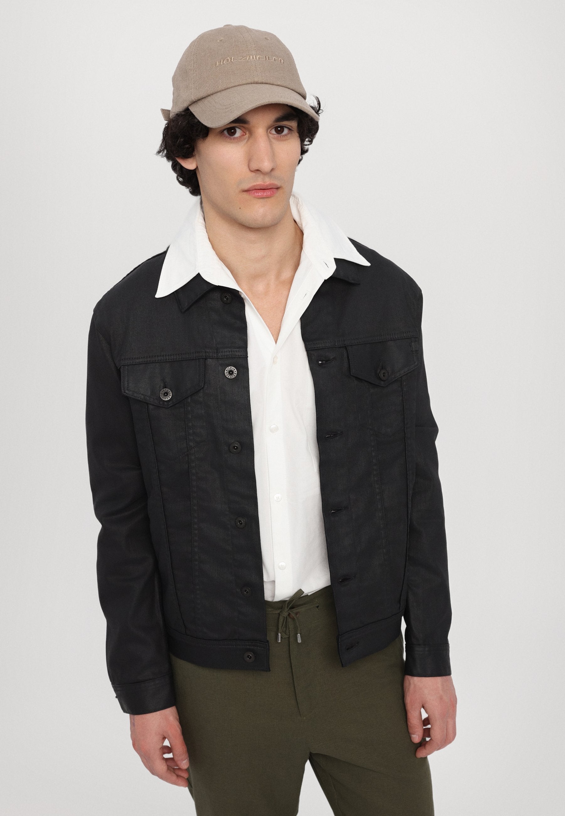 Essential Collective LINEN TROUSERS WITH DRAWSTRING PLEATS