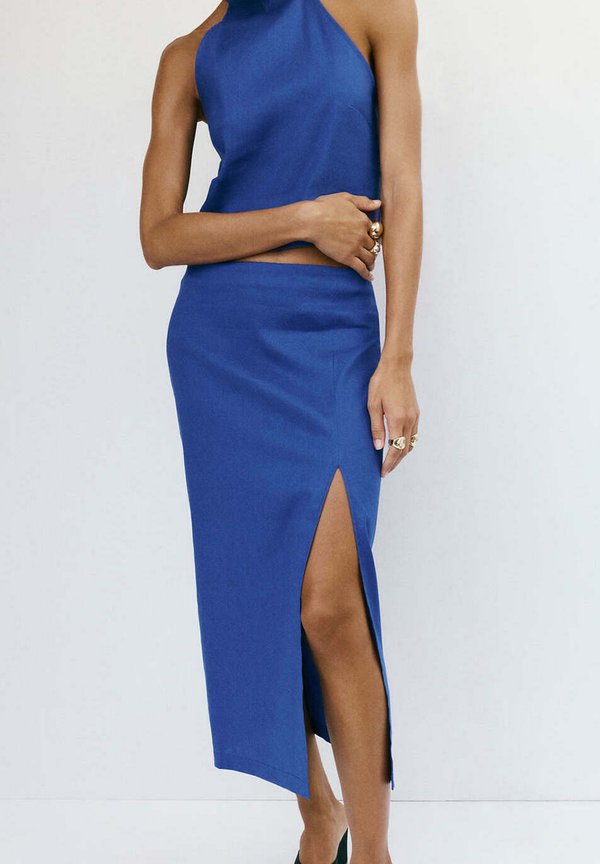 Mango ADULT - Pencil skirt - blue
