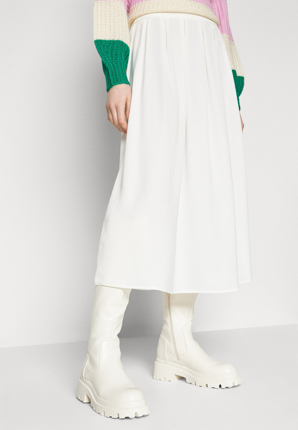 VILA VISALINI MIDI SKIRT