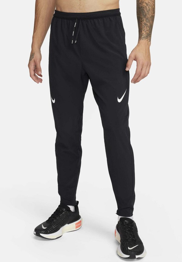 Nike Performance AROSWFT - Tracksuit bottoms - black/(summit white)