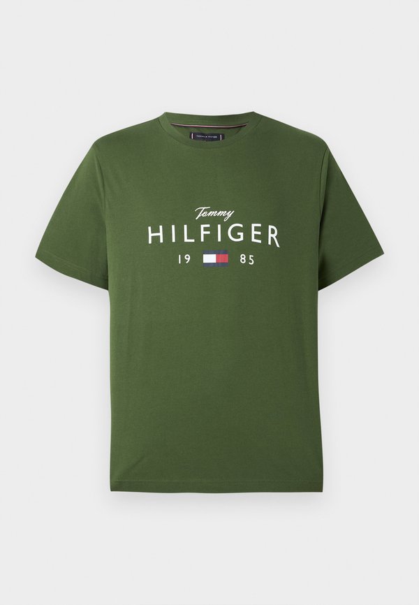 Tommy Hilfiger LOGO GRAPHIC JERSEY CREW NECK T-SHIRT - Print T-shirt - mountain pine