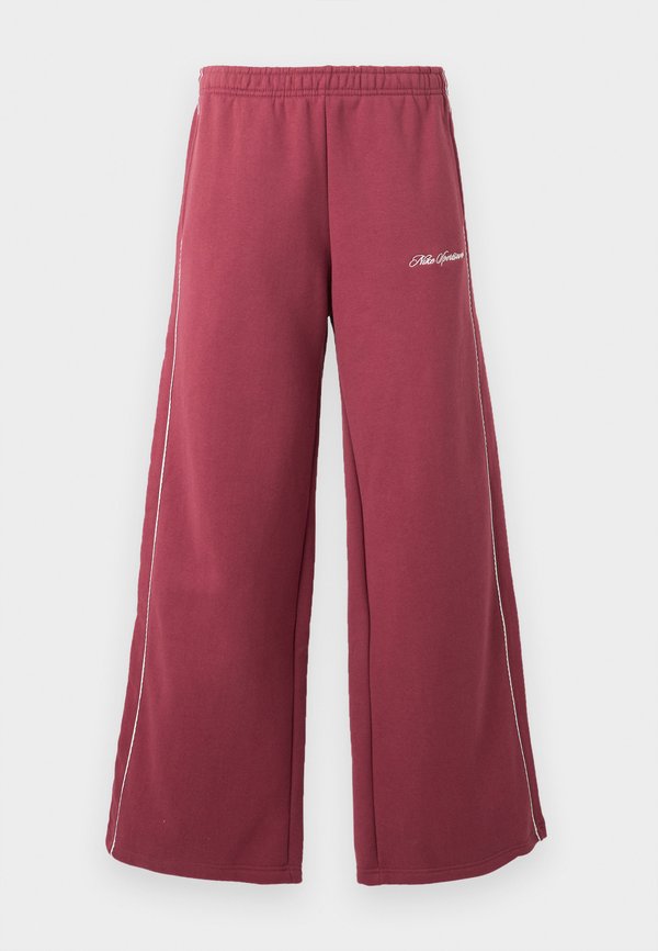 Nike Sportswear SCALLOP - Tracksuit bottoms - pink smoke/sail
