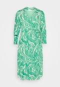 Selected SIRINE MIDI WRAP DRESS CURVE