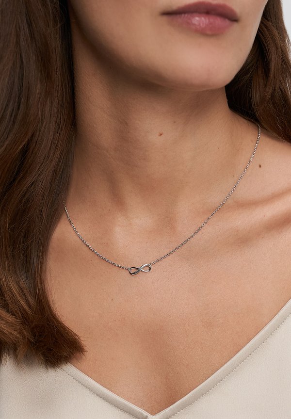 s.Oliver INFINITY - Necklace - silver-coloured