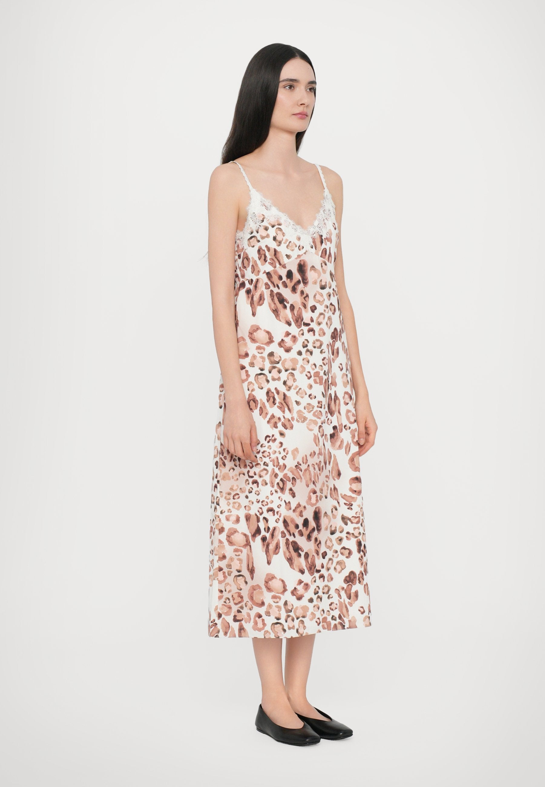 Needle & Thread LEOPARD COCO CAMI BALLERINA DRESS