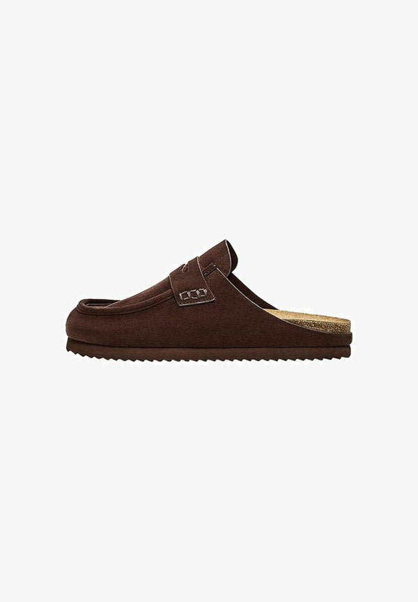 Bershka LOAFER MULE - CLOGS 12601864 - Clogs - brown