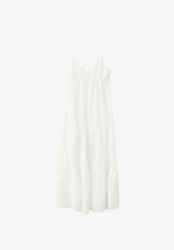 Mango ADULT - Maxi dress - white