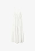 Mango ADULT - Maxi dress - white