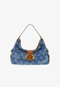 Guess CAMDEN SCHULTERTASCHE - Handbag - hellblau