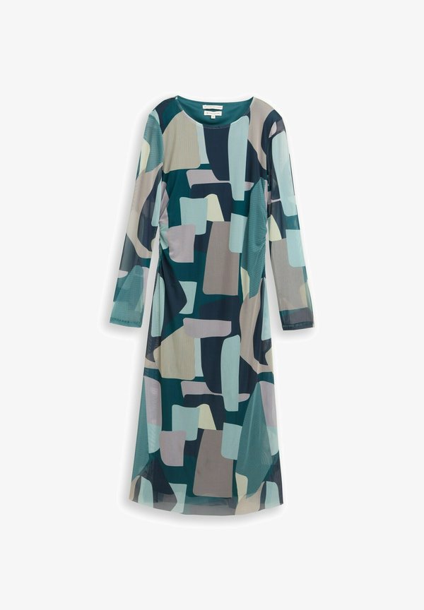 TOM TAILOR Day dress - abstract stripe print