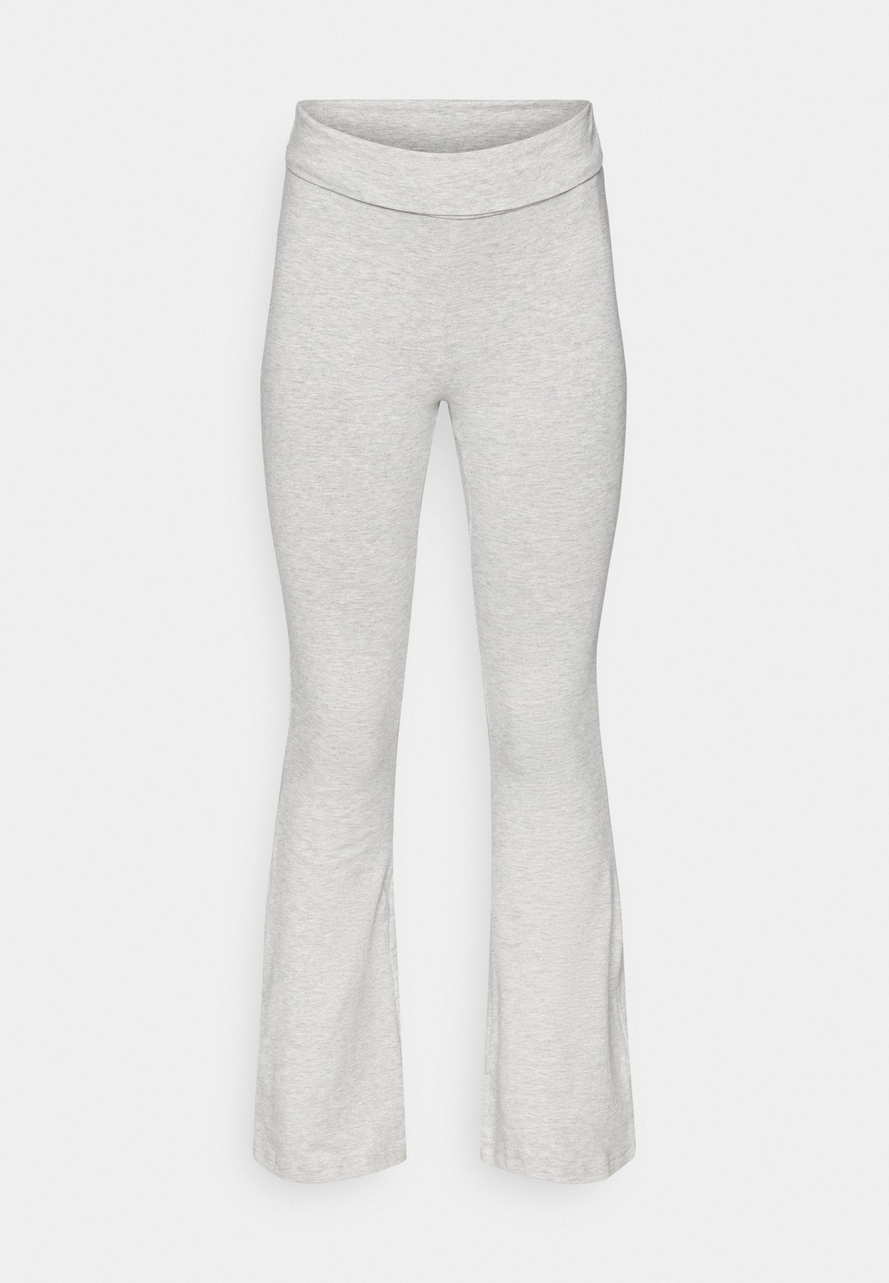 Even&Odd active FLARED LOW RISE LEGGINGS WITH FOLD OVER WAISTBAND
