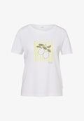 s.Oliver T-SHIRT - Print T-shirt - weiß