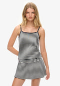 Superdry & Co ATHLETIC ESSENTIALS STRIPE CAMI - Top - eclipse navy stripe