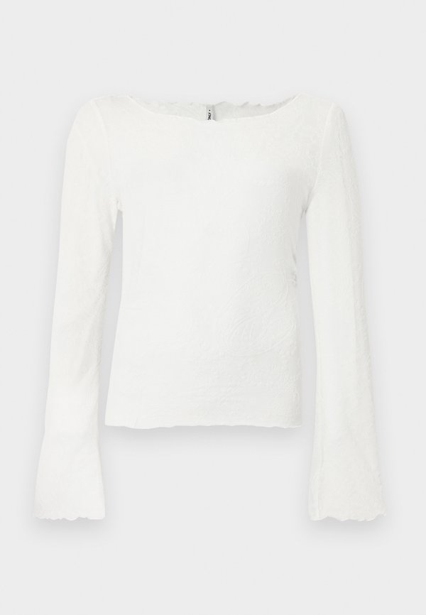 ONLY ONLVINNIE - Long sleeved top - cloud dancer