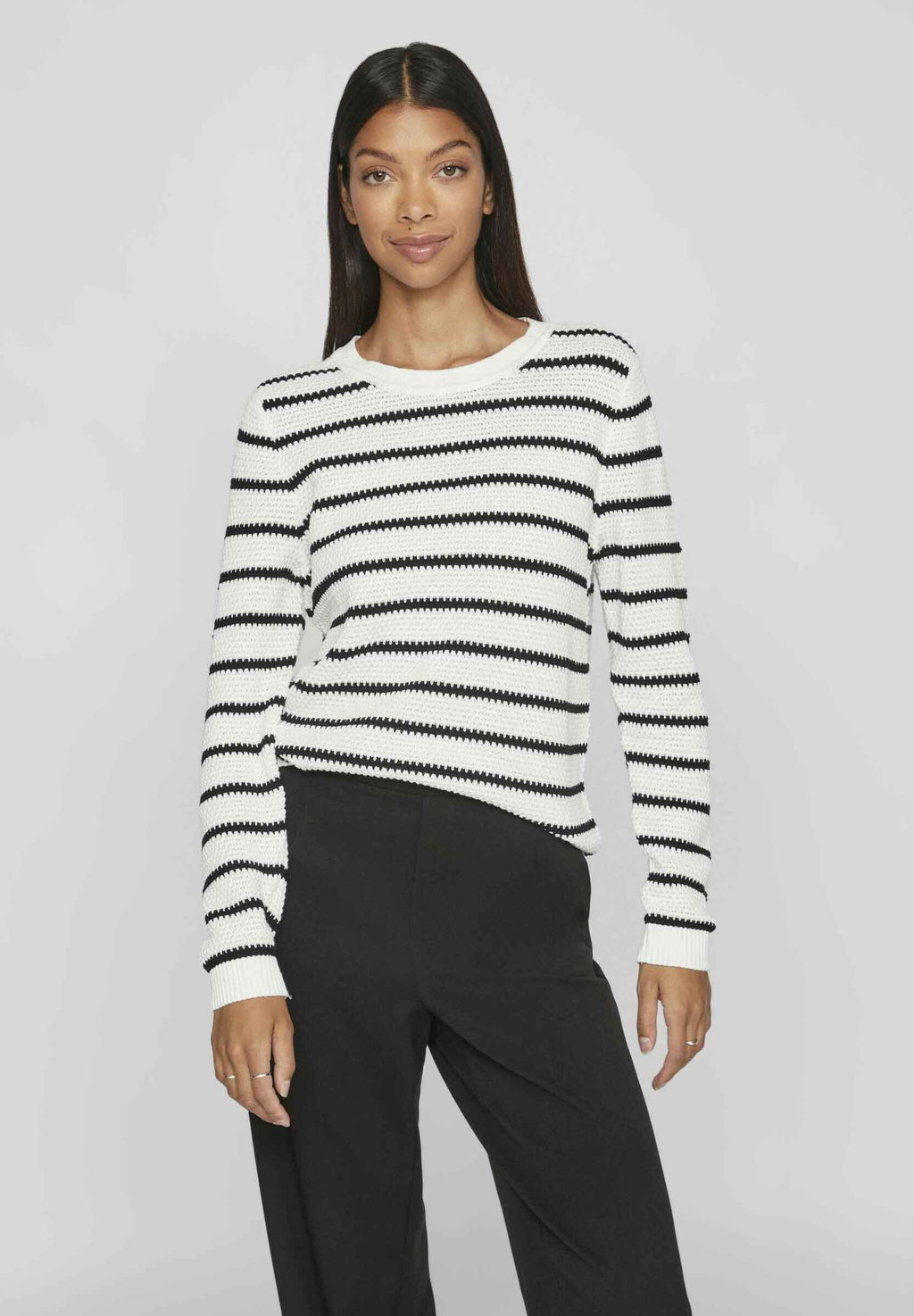 VILA Knitted VIDALO Striped