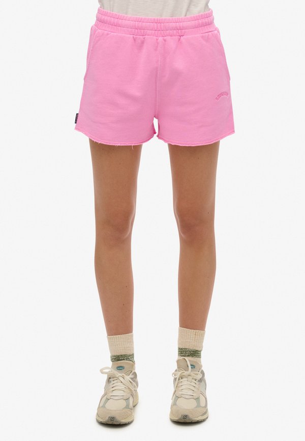 Superdry & Co ESSENTIAL LOGO GARMENT - Tracksuit bottoms - lilac chiffon