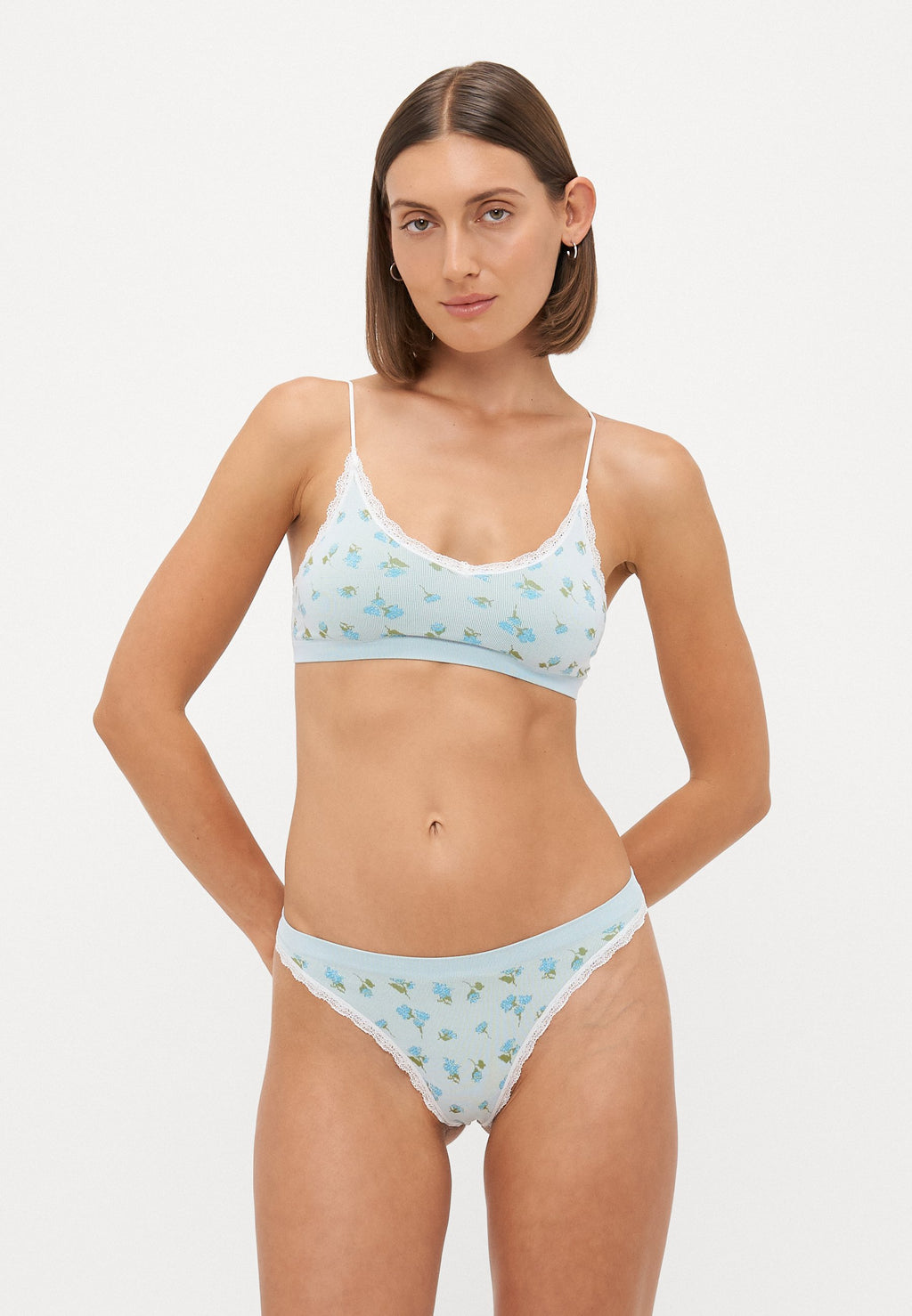 ONLY ONLHOLLY PATTERN THONG 2 PACK