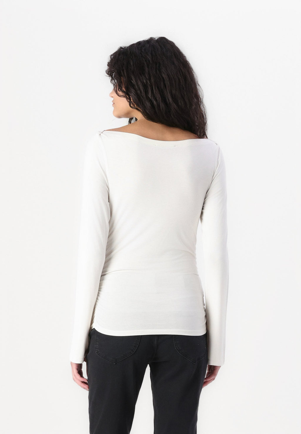 Gina Tricot SOFT TOUCH BOATNECK TOP