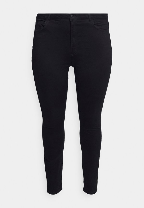 Vero Moda Curve Skinny fit VMSANDRA Super high rise - Jeggings - black