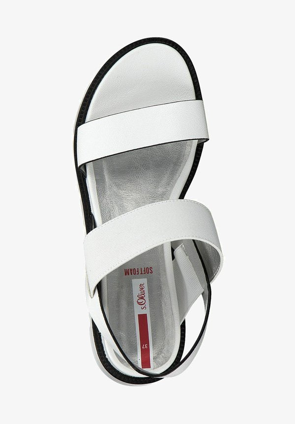 s.Oliver S.OLIVER - Platform sandals - white