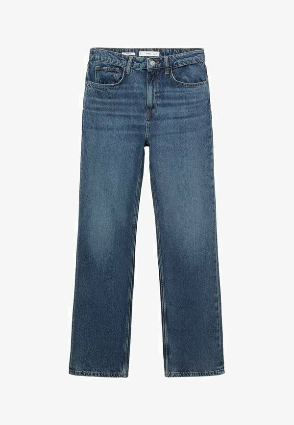 Mango Straight leg jeans - dark blue