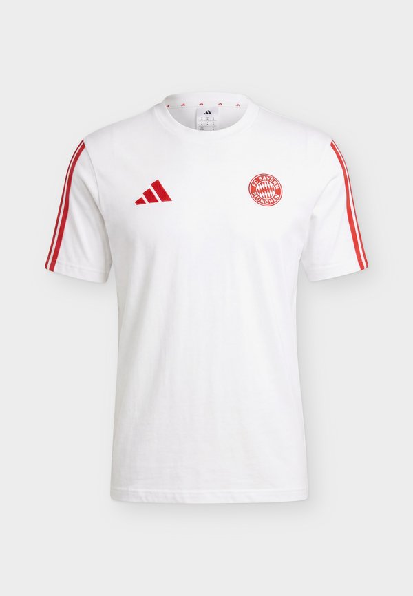 adidas Performance FC BAYERN MUENCHEN DNA - Club wear - white/better scarlet