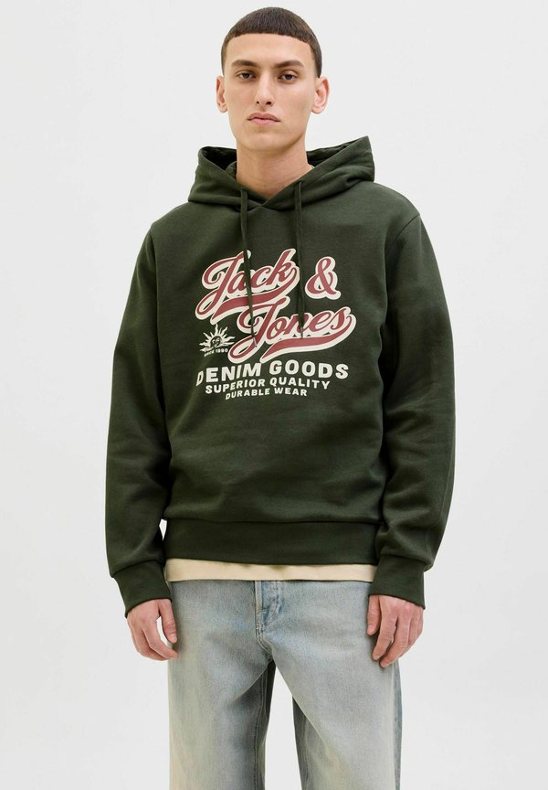 Jack & Jones JJELOGO SWEAT HOOD 2 COL 25/26 NOOS - Hoodie - duffel bag