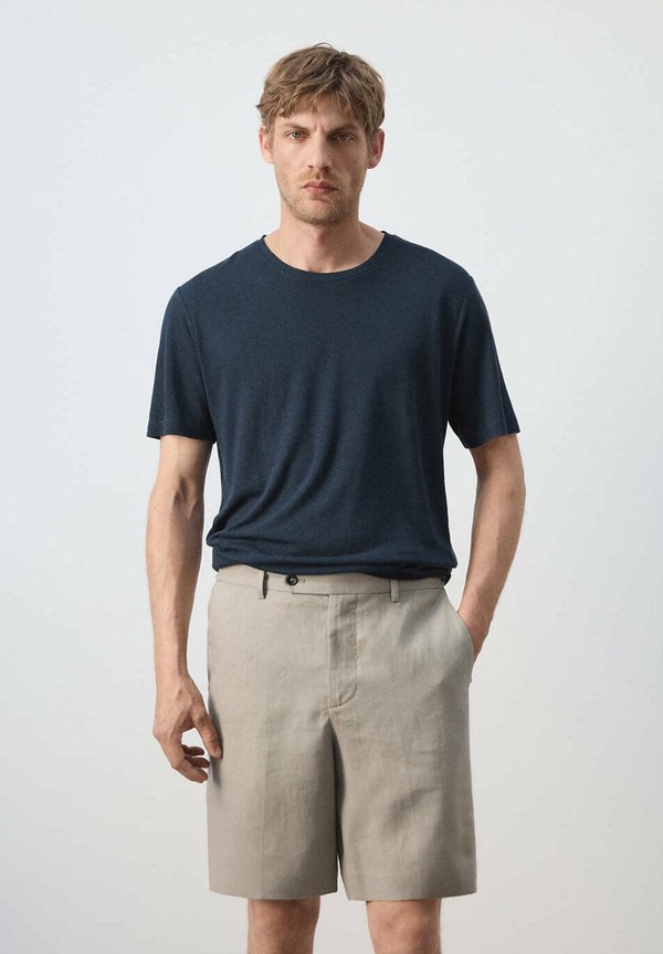 Mango ADULT - Basic T-shirt - dark blue