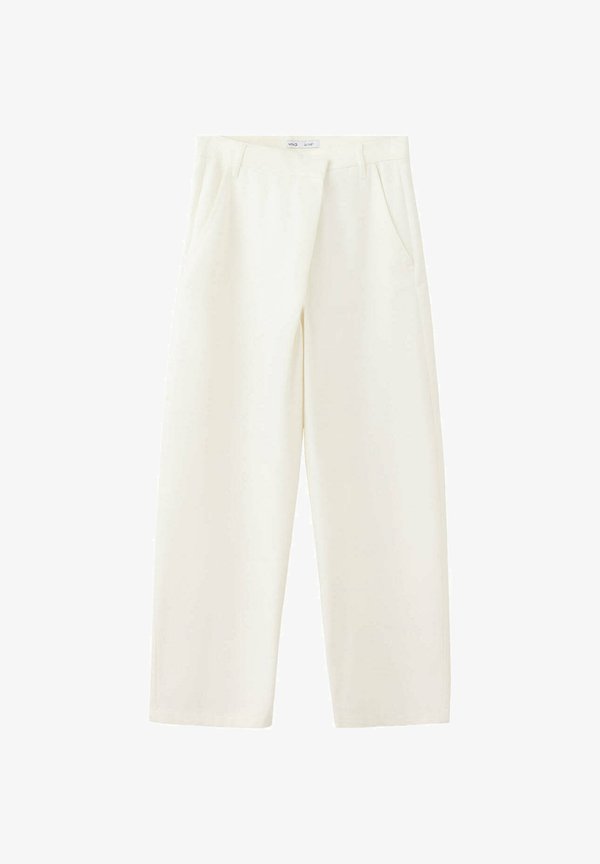 Mango ADULT - Trousers - white