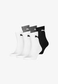 Puma UNISEX  6 PAAR - CREW  - Socks - weiß grau