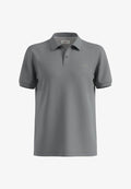 s.Oliver MIT LOGO-STICKEREI - Polo shirt - grau meliert