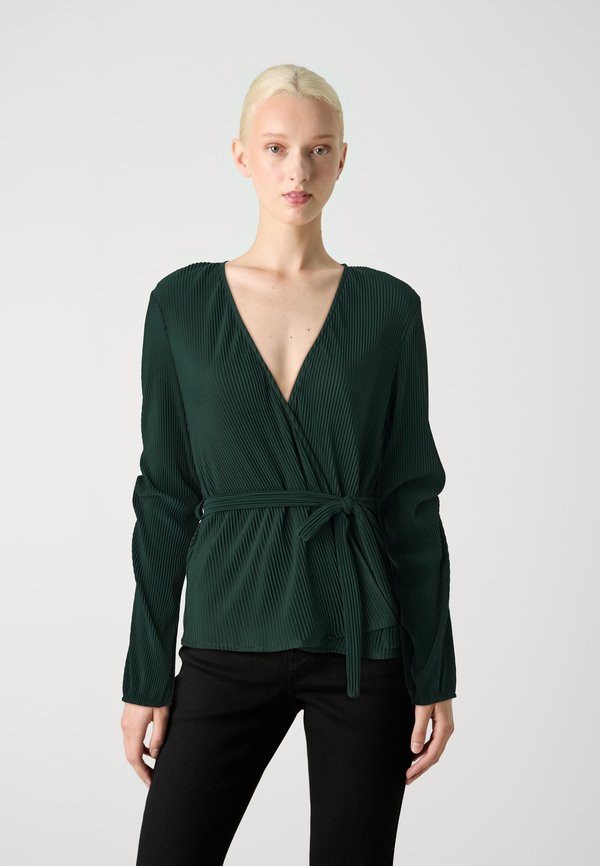ONLY ONLKALYA PLISSE WRAP - Blouse - scarab