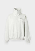 New Balance LINEAR HERITAGE HALF ZIP - Sweatshirt - grey