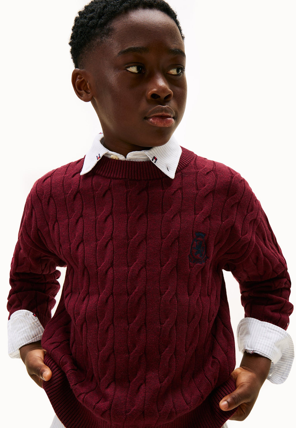 CABLE SWEATER UNISEX Media 4