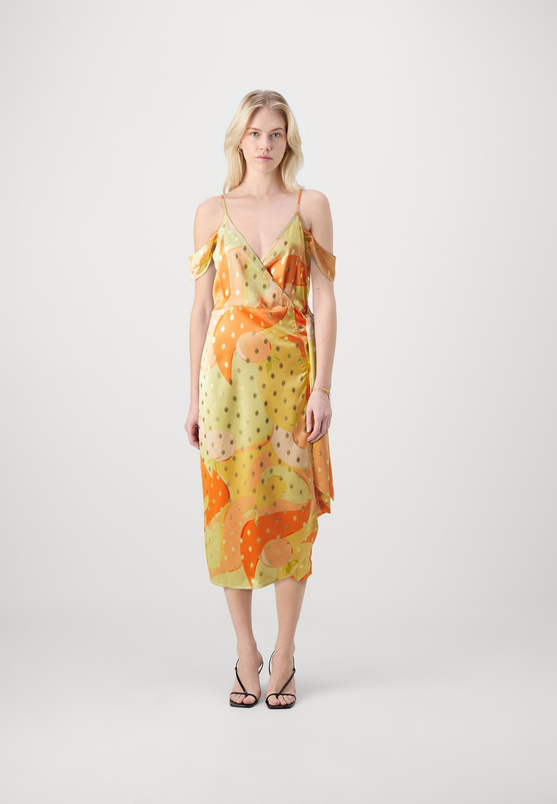Never Fully Dressed APRICOT STRAPPY VIENNA DRESS