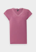 Vero Moda VMBELLA - Print T-shirt - rose brown
