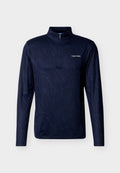 Calvin Klein Golf PRINTED NEWPORT HALF ZIP - Long sleeved top - navy
