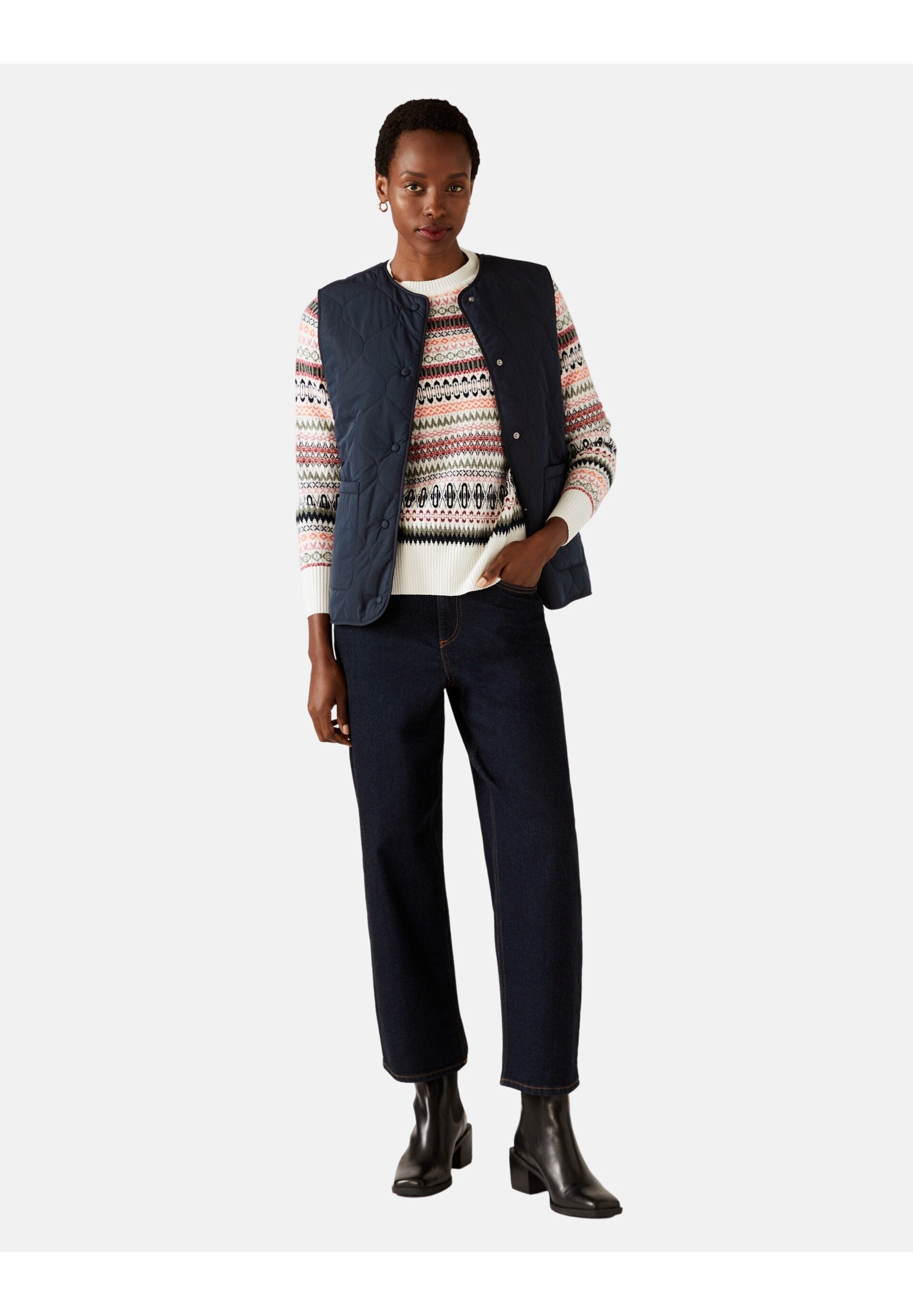 Marks & Spencer REV BORG GILET